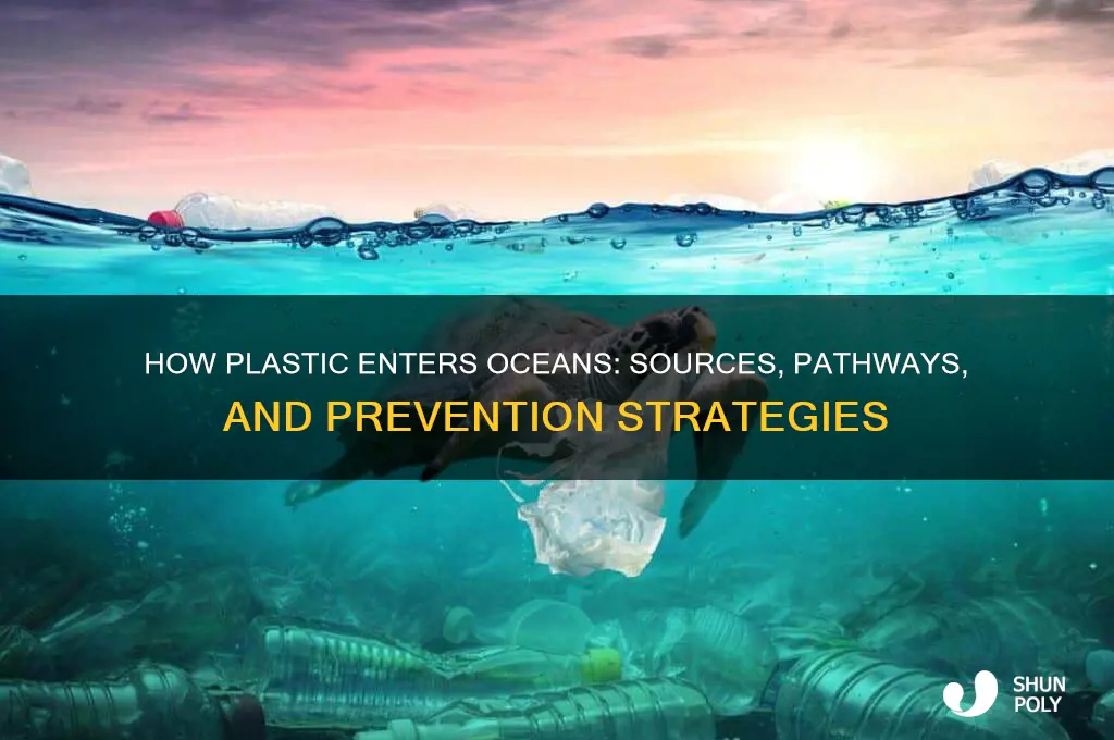 how does plastic get into the ocearn