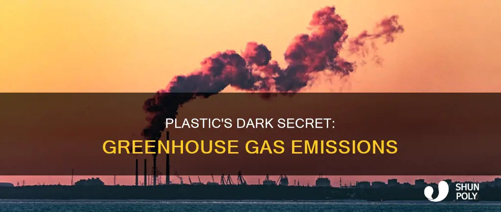 how does plastic produce greenhouse gases