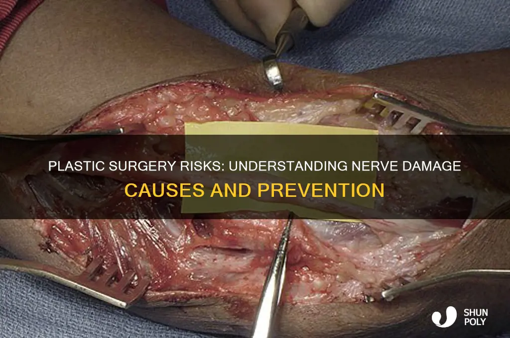 how does plastic surgery cause nerve damage