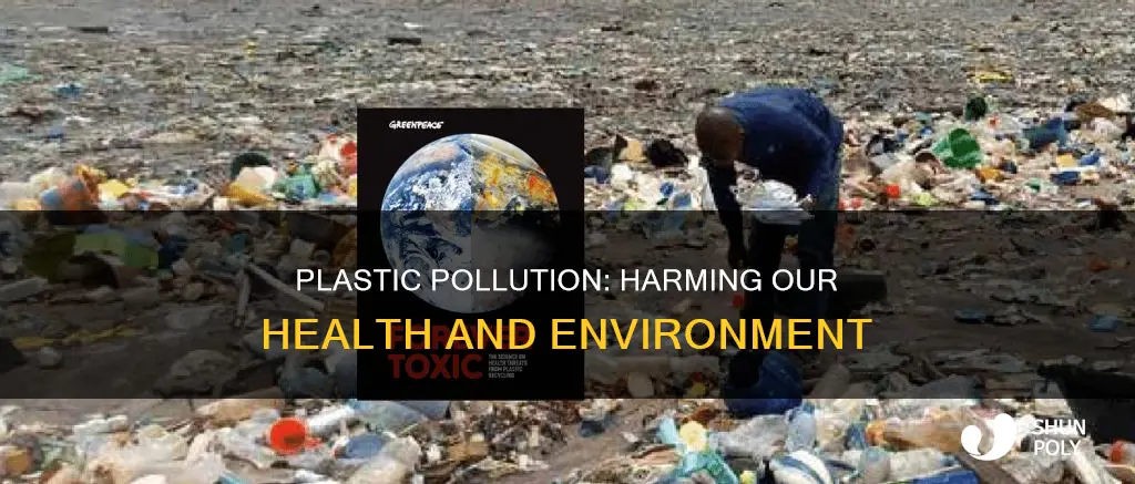 how does plastic waste affect human health