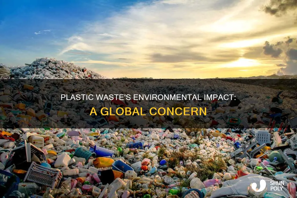 how does plastic waste affect the environment