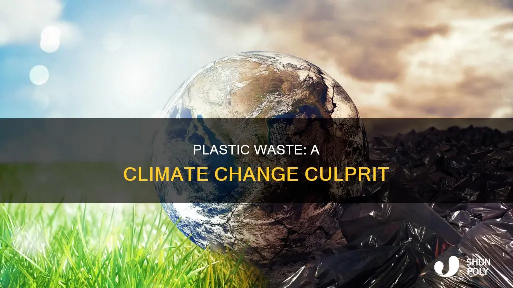 how does plastic waste cause climate change