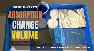 Plastic Water Absorption: Understanding Volume Changes