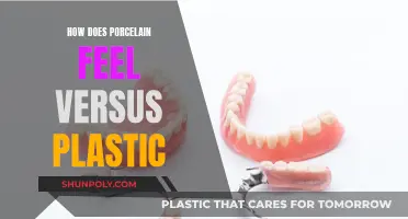 Porcelain vs Plastic: A Tactile Experience