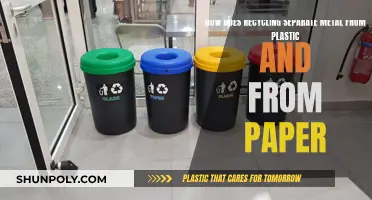 Unveiling Recycling Secrets: Metal, Plastic, and Paper Separation Explained