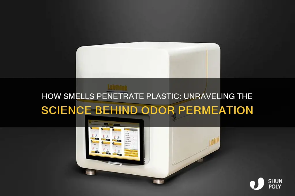 how does smell get through plastic