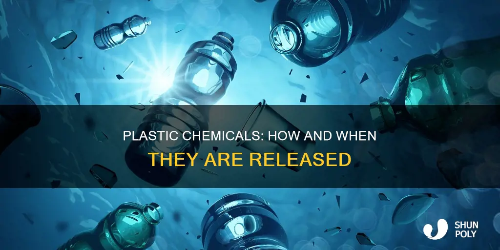 how does the plastic chemicals is released
