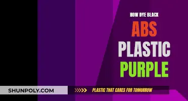 Transforming Black ABS Plastic to Purple Perfection