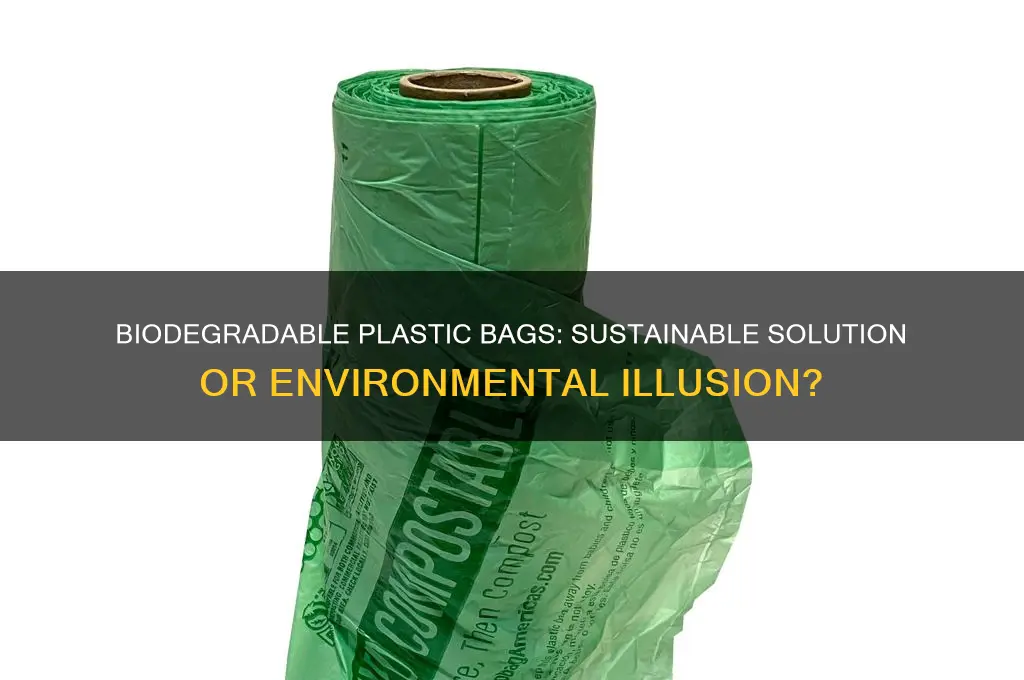 how effective is it to use biodegradable plastic bags