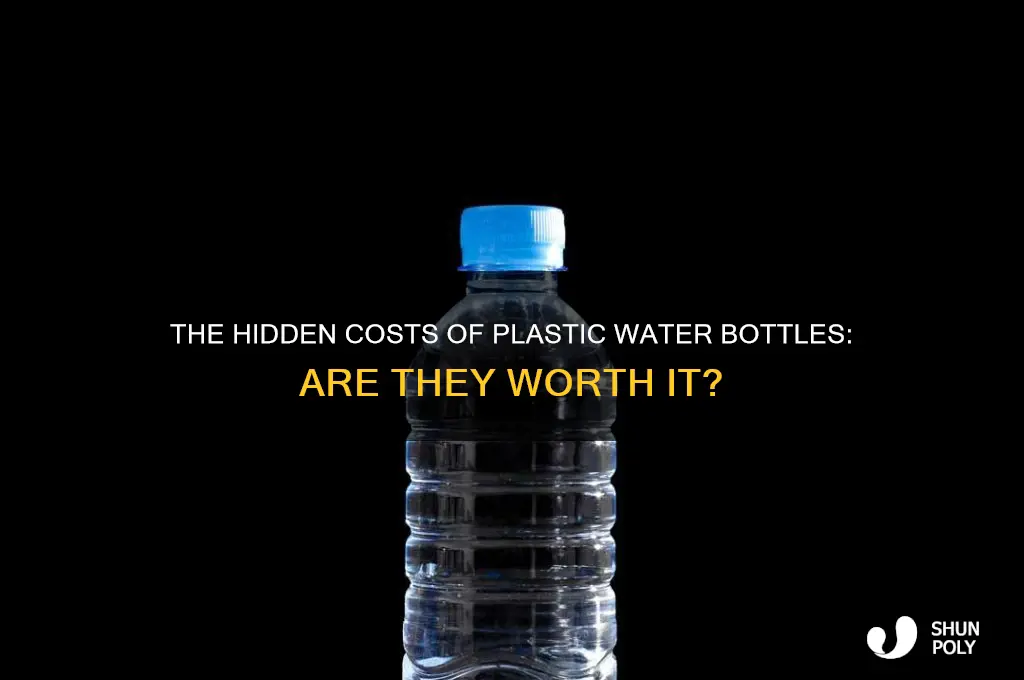 how expensive are plastic water bottles