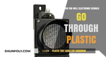 Exploring the Limits: How Far Will Electronic Signals Travel Through Plastic?