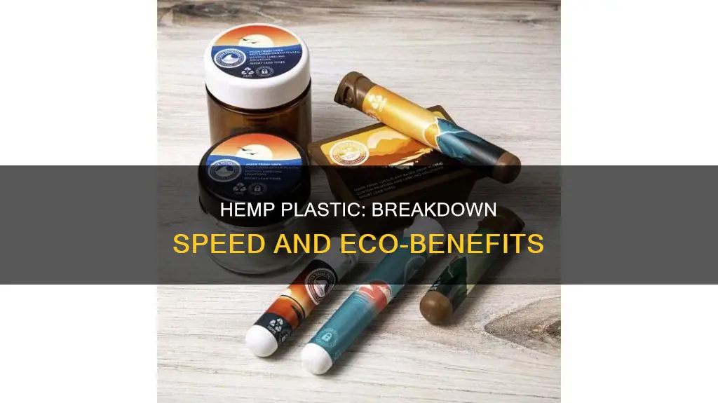 how fast do hempo plastics break down