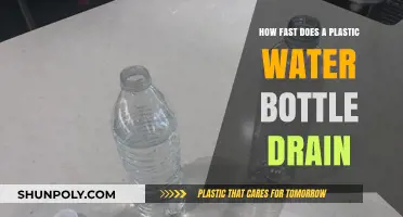 How Quickly Does a Plastic Water Bottle Drain?