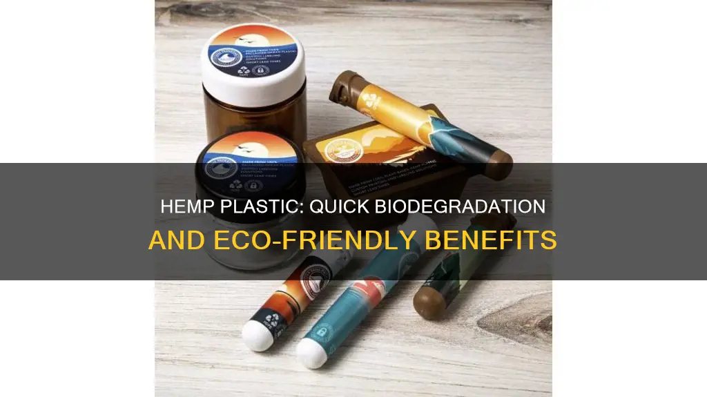 how fast does hemp plastic biodegrade