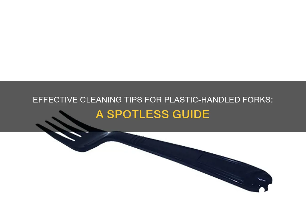 how get forks with plastic handle real cleab