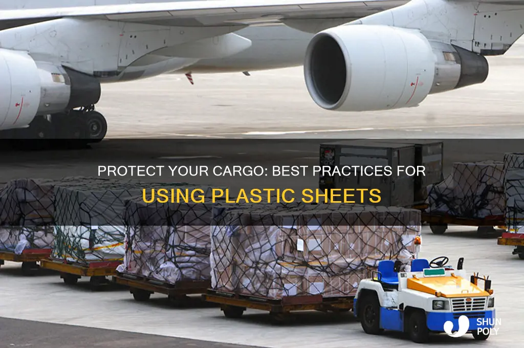 how get plastic sheet to protect my cargo