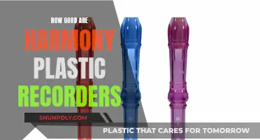 Harmony Plastic Recorders: Surprisingly Good Quality