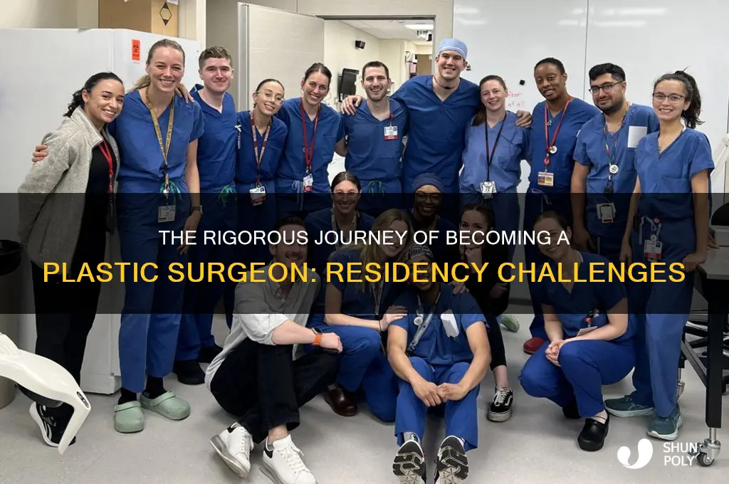 how hard id plastic surgeon residency