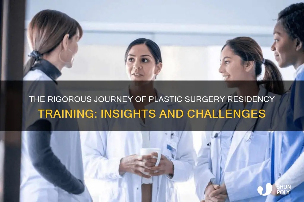 how hard is training for plastic surgery sdn