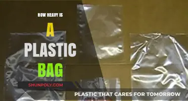Unveiling the Surprising Weight of a Standard Plastic Bag