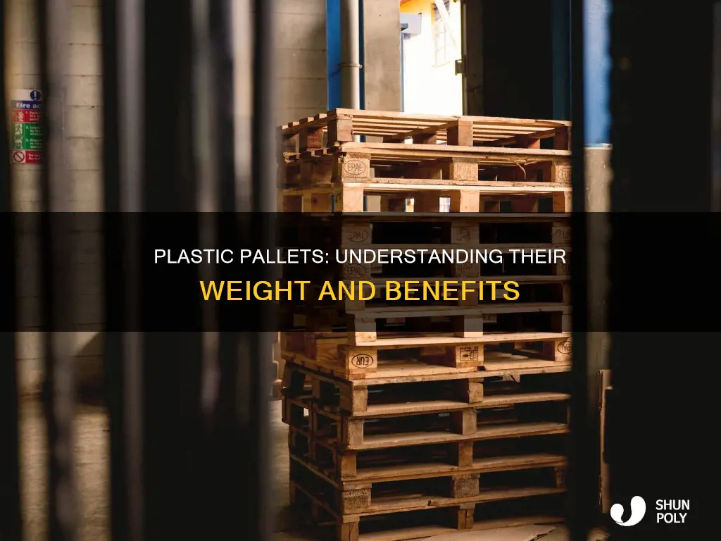 how heavy is a plastic pallet
