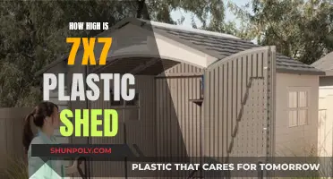 Plastic Sheds: How Tall is Too Tall?