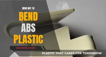 Bending ABS Plastic: The Right Temperature