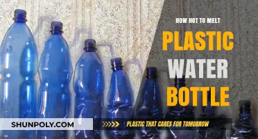 Melting Plastic Water Bottles: Optimal Temperature Guide for Safe Recycling