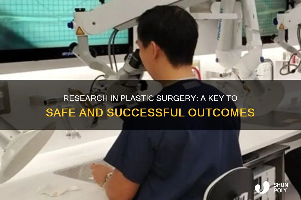 how important is research for plastic surgery