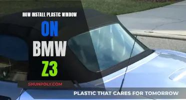 Installing a Plastic Window on Your BMW Z3