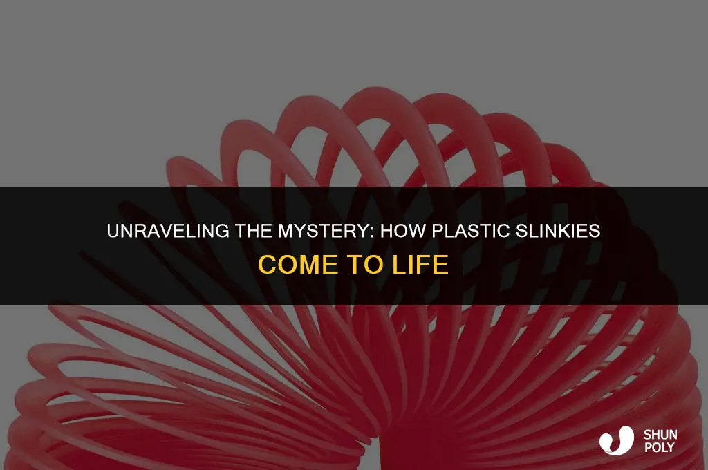 how is a plastic slinky made