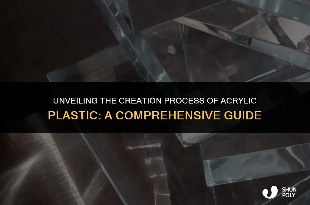how is acrylic plastic made