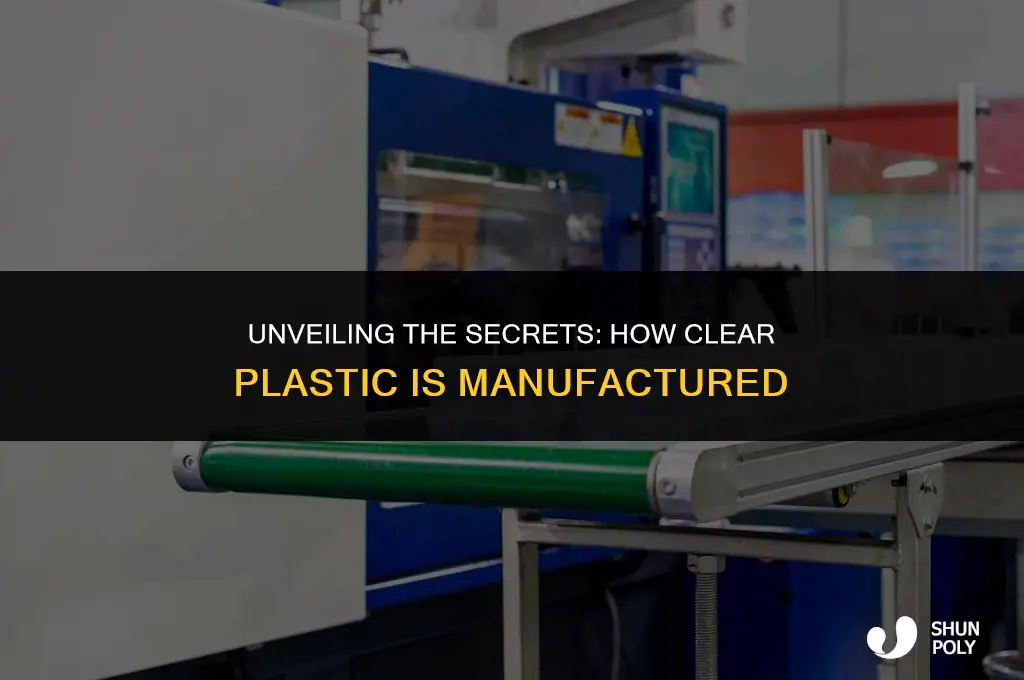 how is clear plastic made