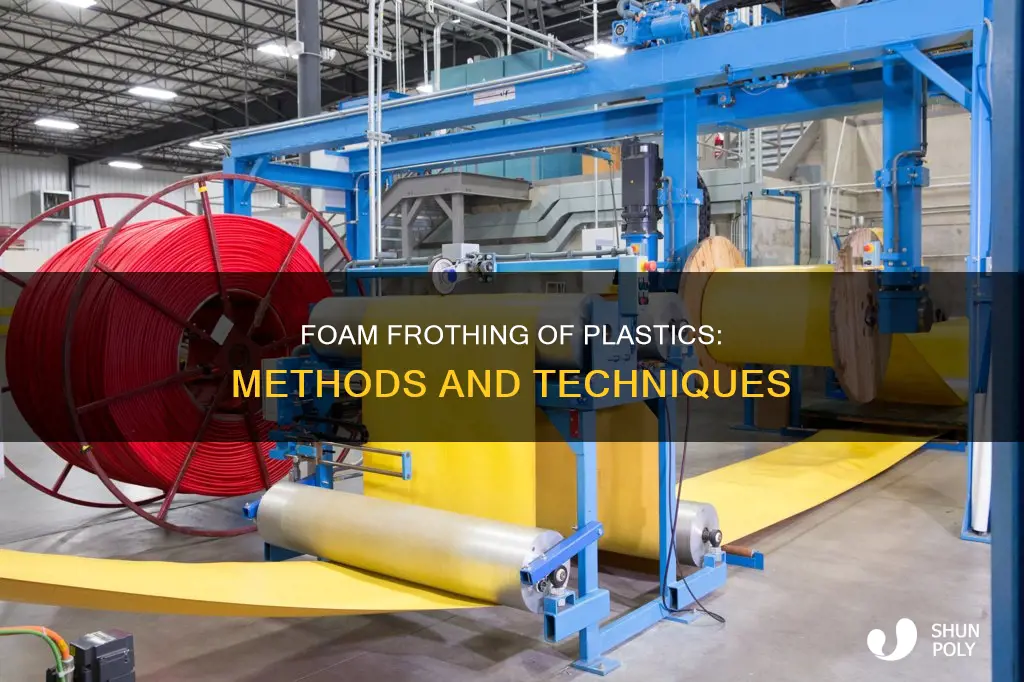 how is foam frothing of plastics accomplished