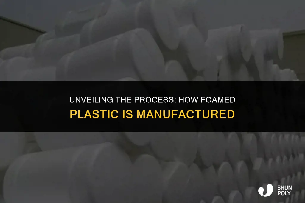 how is foamed plastic made