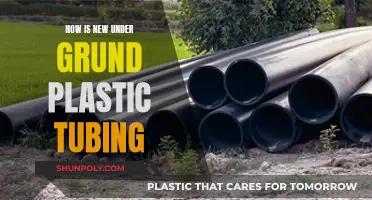 Underground Plastic Tubing: A Modern Solution