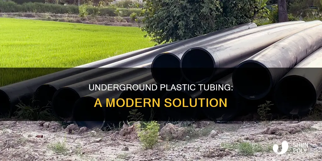 how is new under grund plastic tubing