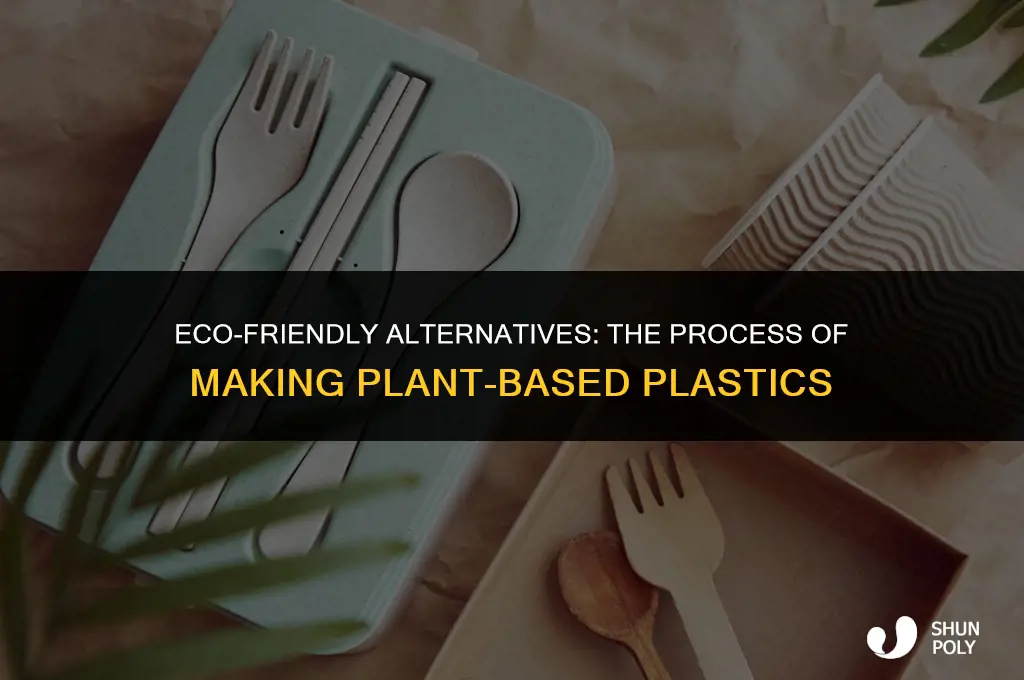 how is plant based plastic made