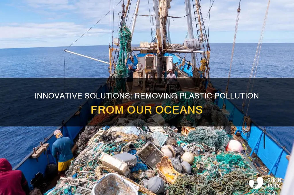 how is plastic being removed from the ocean