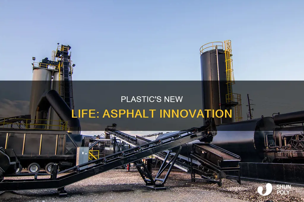 how is plastic converted into asphalt