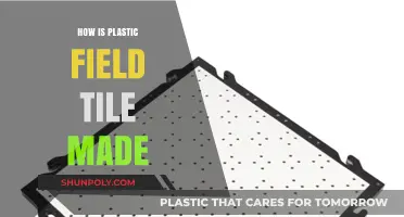 Crafting Durability: The Intricate Process of Plastic Field Tile Manufacturing