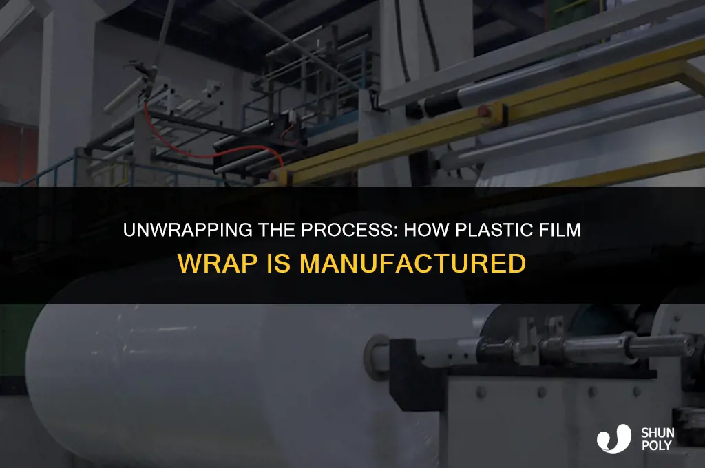 how is plastic film wrap made