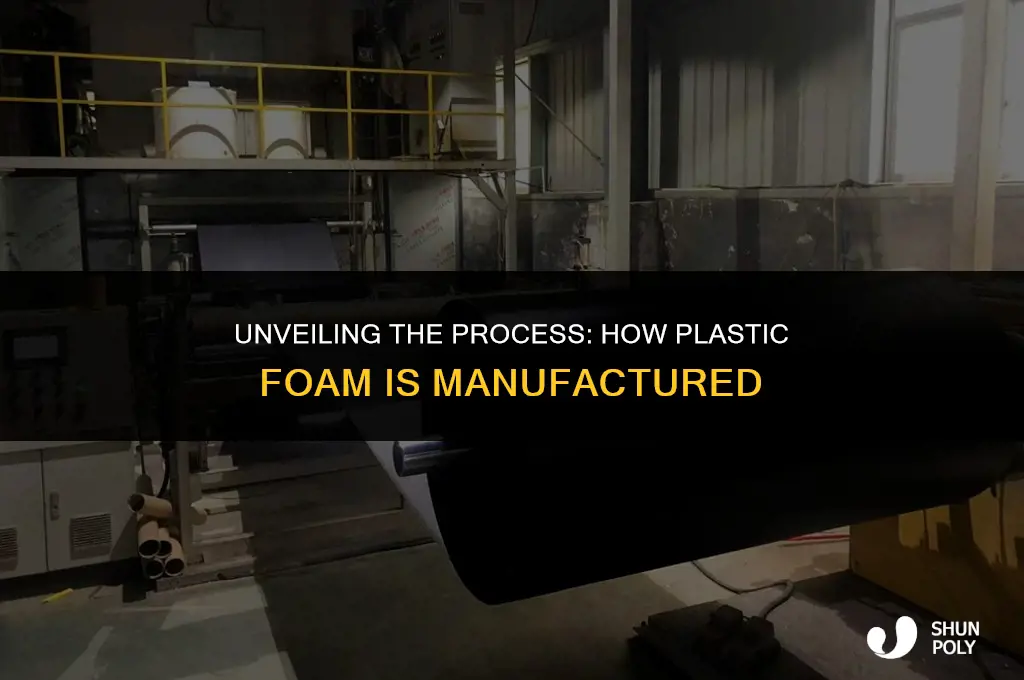 how is plastic foam made
