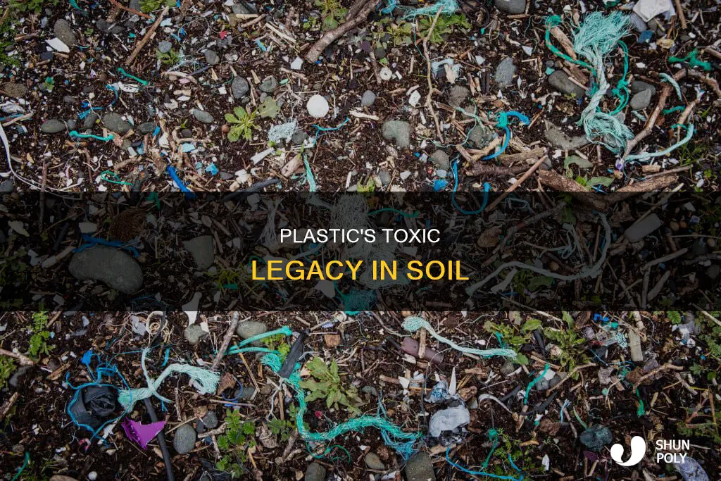 how is plastic harmful to soil