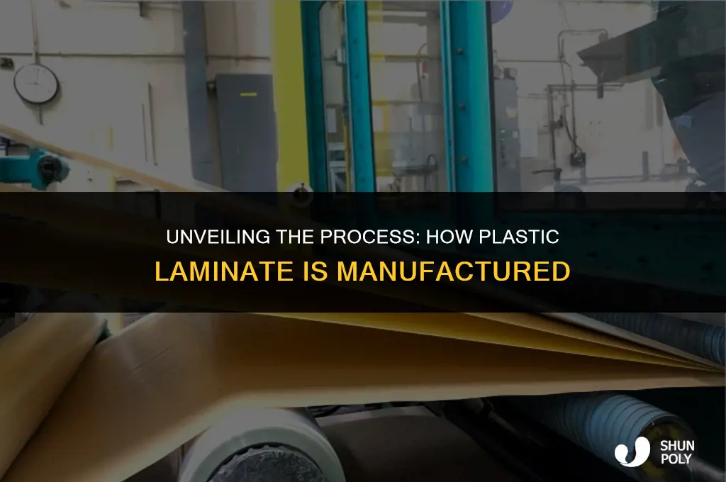 how is plastic laminate made