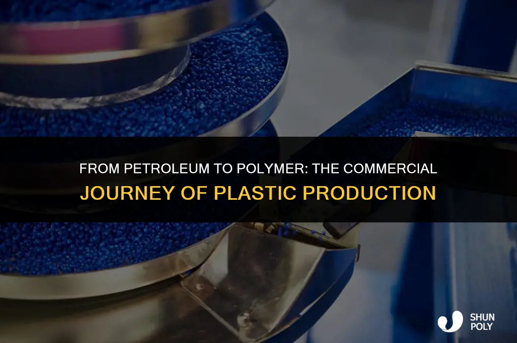 how is plastic made comerically