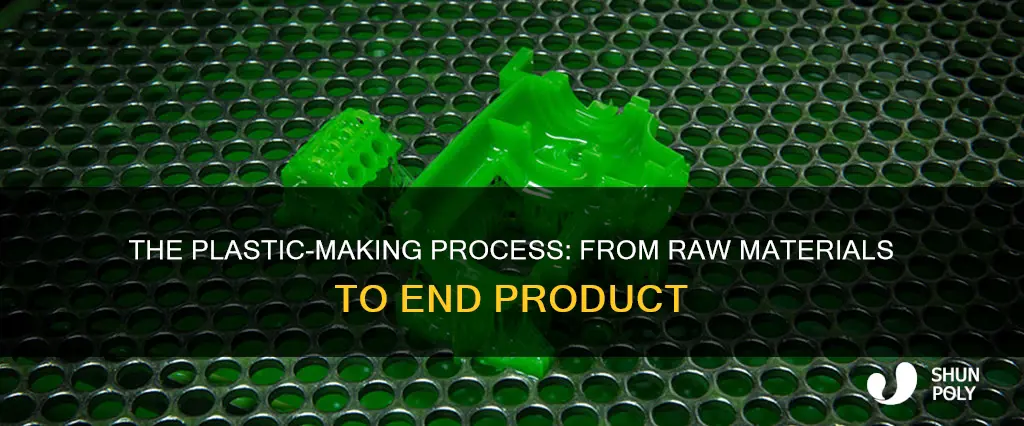 how is plastic manufactured from raw materials