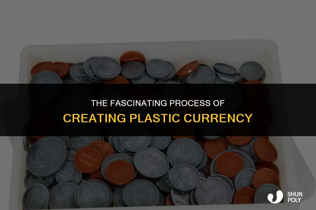 how is plastic money made