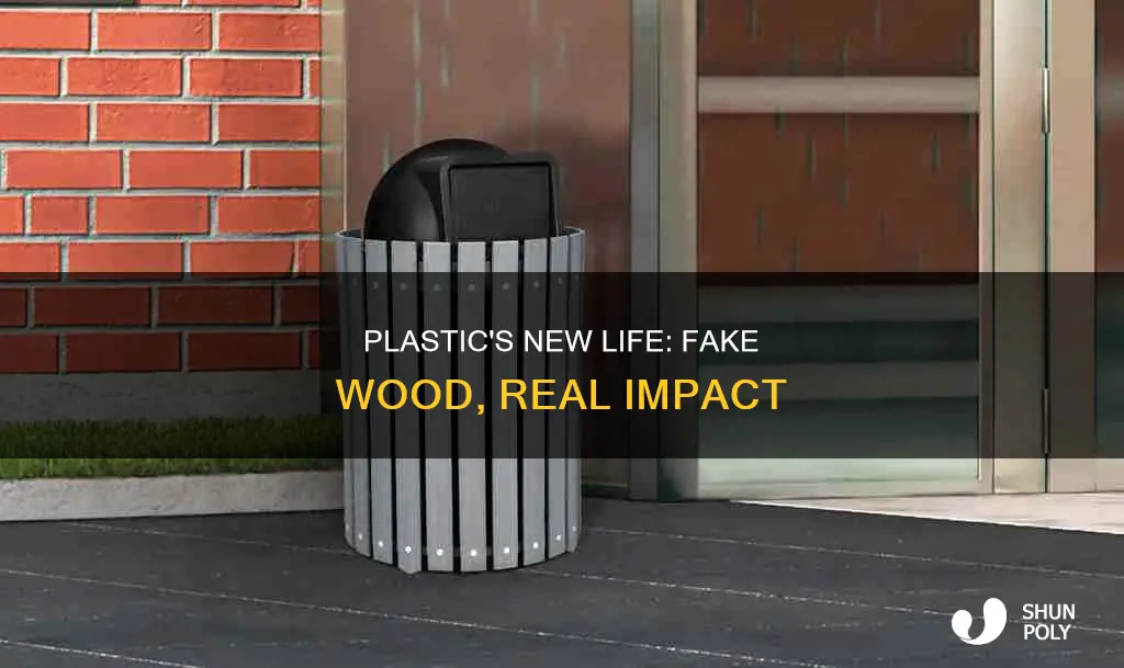 how is plastic recycled to make plastic wood like products