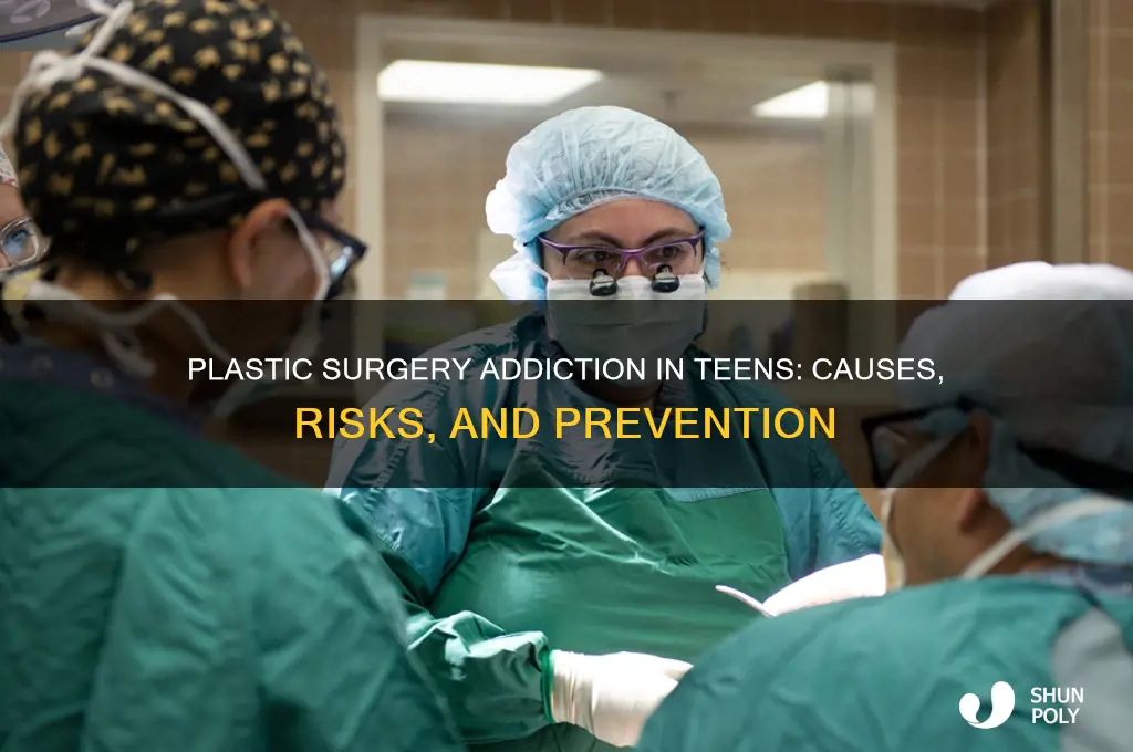 how is plastic surgery addictive to teens